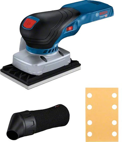 Bosch Lijadora Orbital a Battery Professional Gss 18V-13 Professional Body Only Blue/Black Without Battery Ni  — image 1