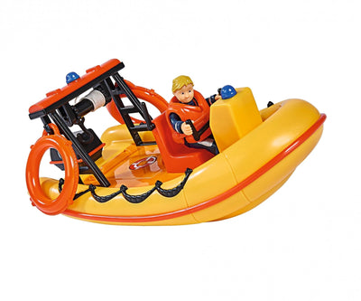 Simba Bombero Sam Neptuno Barco With Figure Vehículo Toy 109252571 — image 1
