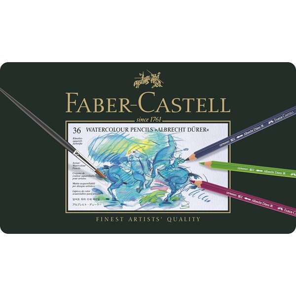 Faber-castell - Pencils Acuarelables Alberto Durero - Box Of Hojalata 36 (117536)