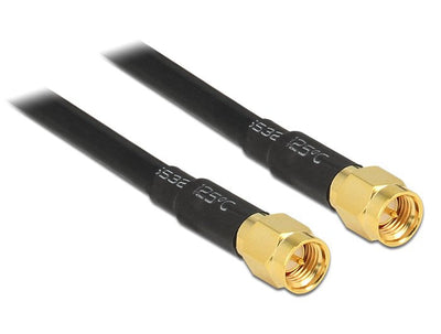 Delock Cable Antenna Sma Male Sma Male LMR195 5M — image 1