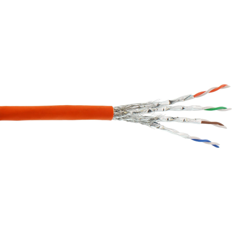Inline 71010I Network Cable Orange 10M S/FTP Pimf CAT.7A AWG23 1200MHZ B2CA Halogen Free Orange