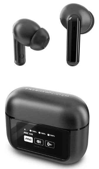 Energy Sistem Headphones Display Anc Graphite Tw — image 1