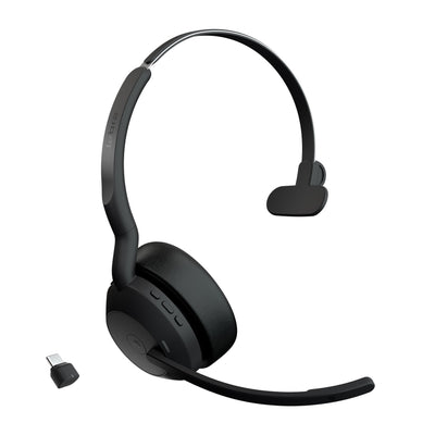 Jabra EVOLVE2 55 Headphones Wireless Diadema Bluetooth Black — image 1