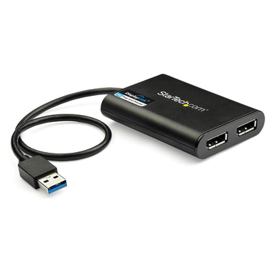 StarTech.com Adapter Gráfico External USB 3.0A DisplayPort Double - Cable Converter USB 3.0A DP With Vídeo Dou — image 1