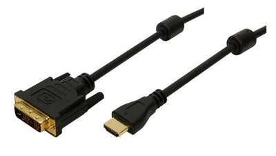 Logilink HDMI Cable a DVI-d 18 + 1 3M Black CH0013 — image 1