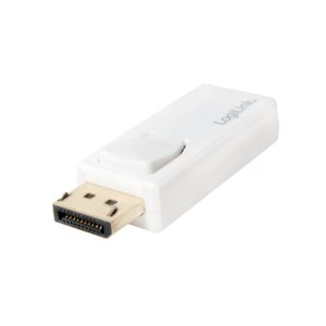 Logilink CV0100 Adapter Cable DisplayPort HDMI White — image 1
