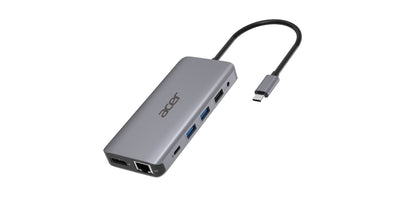 Acer 12-IN-1 Type C 1x RJ45,1X3.5AUDI 2XUSB3.2,2XUSB2.0,1XSD/TF,2XPD,1XDP — image 1