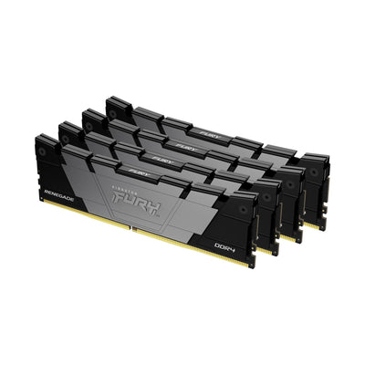 Kingston Memory Fury Renegade DDR4 64GB 4X16GB 3600MHZ / PC4-28800 CL16 1.35V Black KF436C16RB12K4/64 — image 1