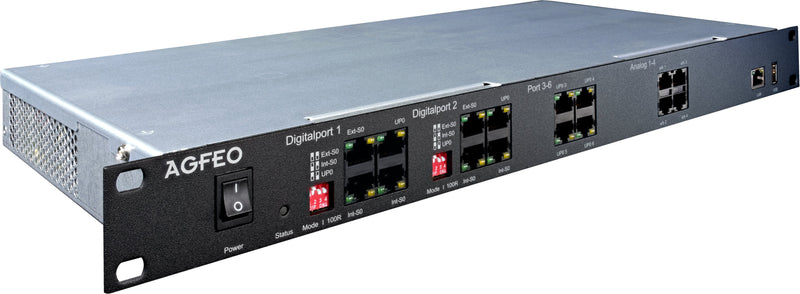 Agfeo Es 628 It Server Comunicación IP Black
