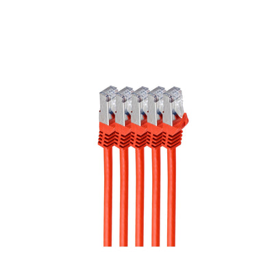 Shiverpeaks RJ45 Network Cable S FTP, CAT.7 VE5, 5M Red — image 1