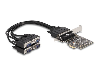 Pci Express Karte Zu 4 X Seriell RS-232 — image 1