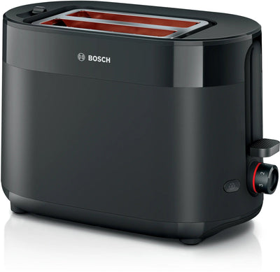 Bosch Toaster Compacta Home Mymoment TAT2M123 Black 950 Watts 2 Rebanadas Pan Tostado TAT2M123 — image 1