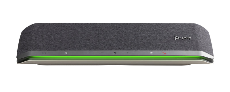 Poly Sync 60 Speaker Hands Libres Smart Bluetooth Wireless Cableado USB-C USB-A Black Silver