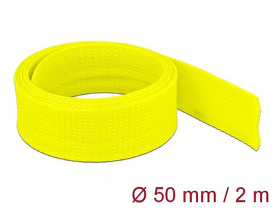 Delock Case Trenzada Expandible 2 Mx 50MM Yellow — image 1