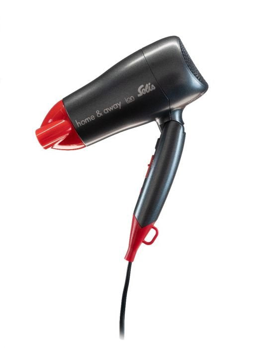 Solis Hair Dryer Home & Away 1800W Black Red