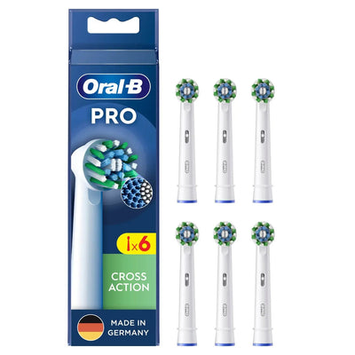 Spare Part Oral-b Crossaction 6 Pieces White — image 1