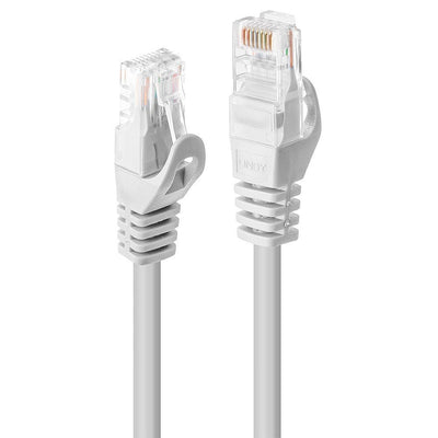Lindy Network Cable CAT.6 U/UTP Basic White 2.00M — image 1