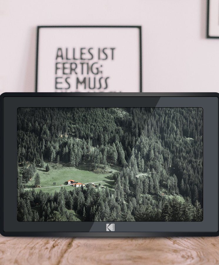 Kodak RCF-106H Frame Fotográfico Digital Black 25,4CM (10) Screen Touchscreen Wi-Fi