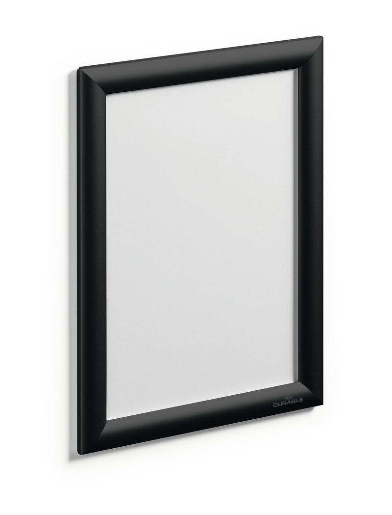Durable Frame Abatible Aluminium A4 Black