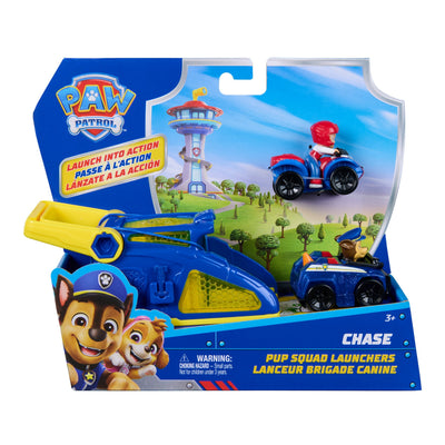 Spin Master Paw Patrol - Pup Squad Launcher With Vehículos Chase And Ryder, Vehículo Set 6074781 — image 1