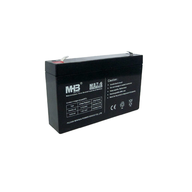 Battery Mhb MS7-6, For Vi 500/1000 R1U