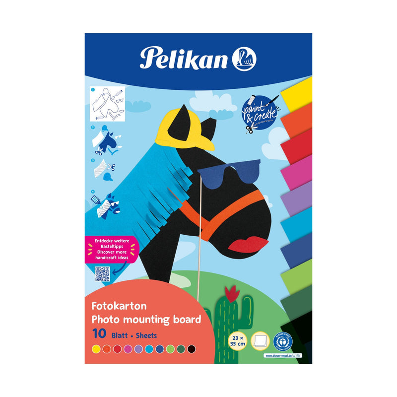 Pelikan 101639 Paper Decorativo Arte Paper 10 Hojas 23X33CM