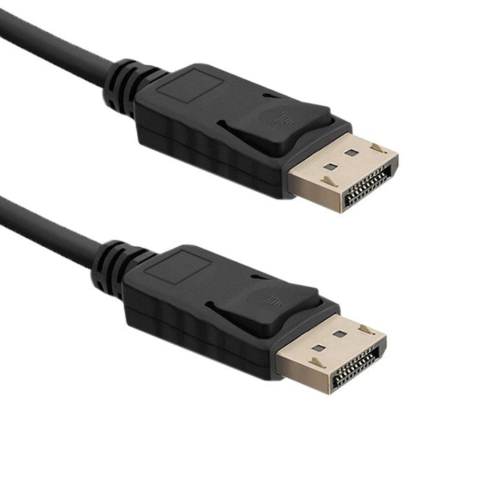 Qoltec 50587 DisplayPort V1.4 Male DisplayPort V1.4 Male 2M