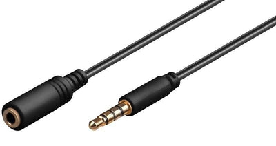 Microconnect IPOD005B Cable Audio 3M 3,5MM Black — image 1