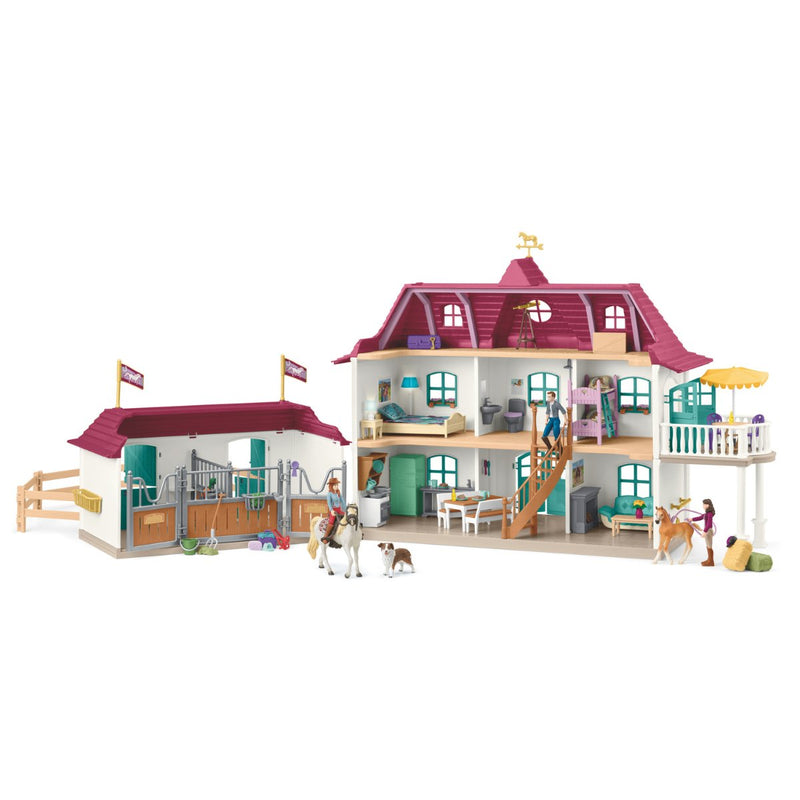 Schleich Horse Club Granja Caballos Junto Lago, Edificio Juegos 42706