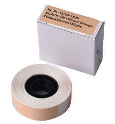 G&g Roll Labels (150 Einzeletiketten 15 X 50MM) Orange — image 1