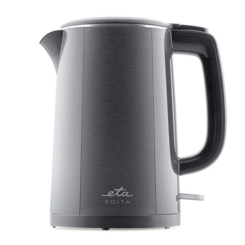Eta Kettle ETA859590020 Edita Water Steel Inoxidable, 1,5 L, Grey Oscuro