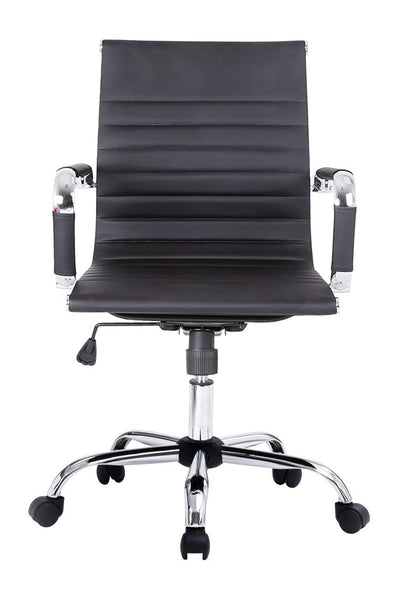 Equip Chair Office Respaldo Medio Colour Black Recubrimiento Pu High Calidaddiseñ Or Ergonomico — image 1