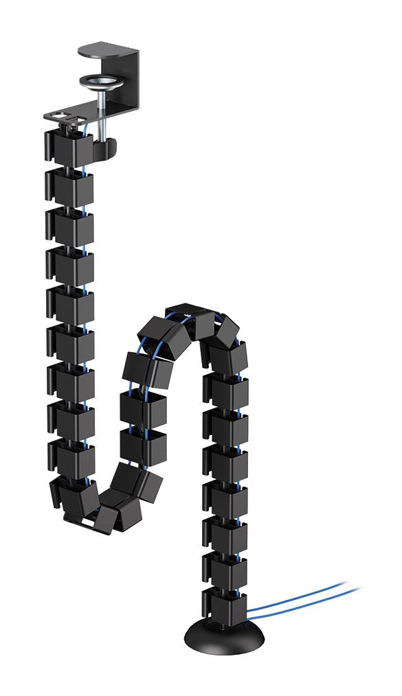 Neomounts Organiser ADS06-131BL Vertebral Cables - Assembly Clamp - Universal