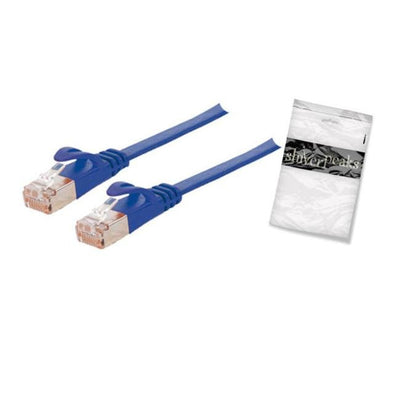 Cable Basic-s Network U/FTP Rohcable CAT.7 Slim Blue 5,0M — image 1