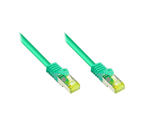 Good Connections Network Cable M. CAT.7 Rohcable Green 0,5M — image 1
