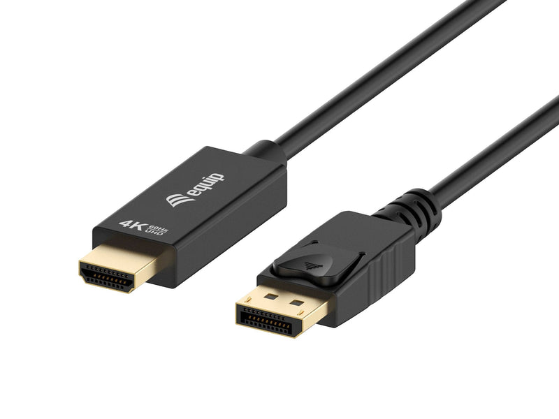 Equip HDMI Cable Adapter Dp-hdmi 4K/60HZ M/M 2.00M Black