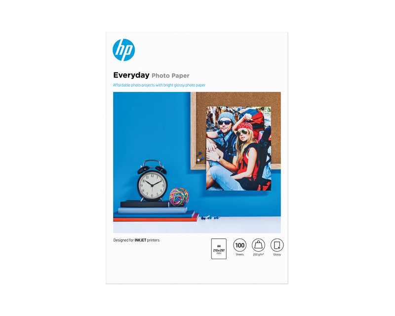 HP Paper Fotográfico Everyday Q2510A Din A4 200G 100 Hojas