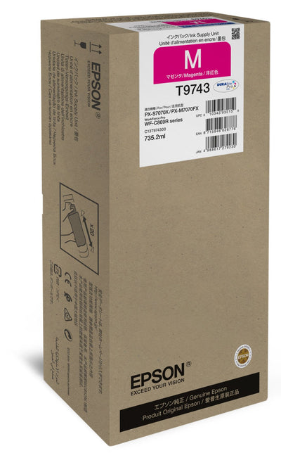 Epson Cartridge Magenta XXL Ink Supply Unit C13T974300 — image 1