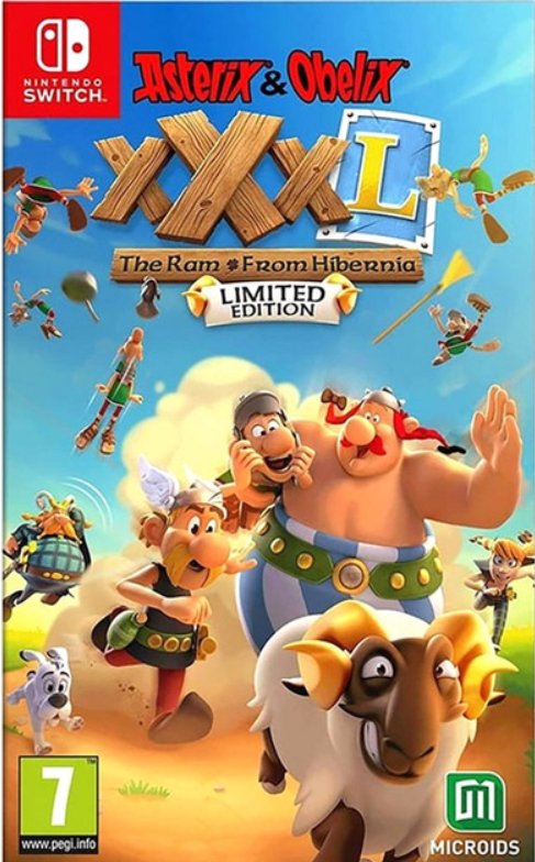 Set Asterix & Obelix Xxxl - The RAM From Hibernia Day One Edition Switch — image 1