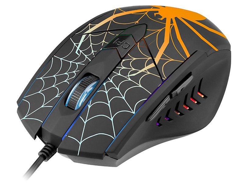Tracer Mouse Gamezone Set Mano Derecha USB Type a Óptico 1600 DPI