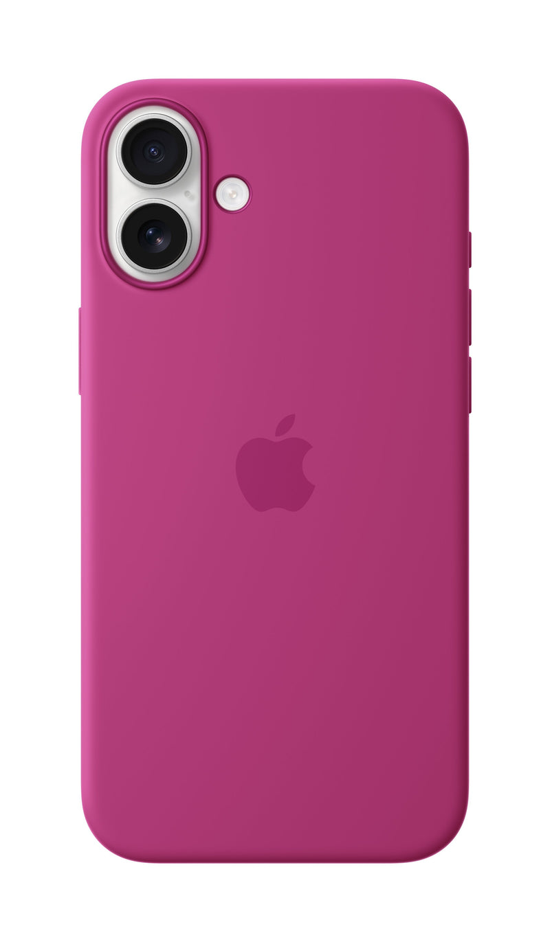 Apple Case Iphone 16 Plus Silicone With Magsafe - Fuchsia