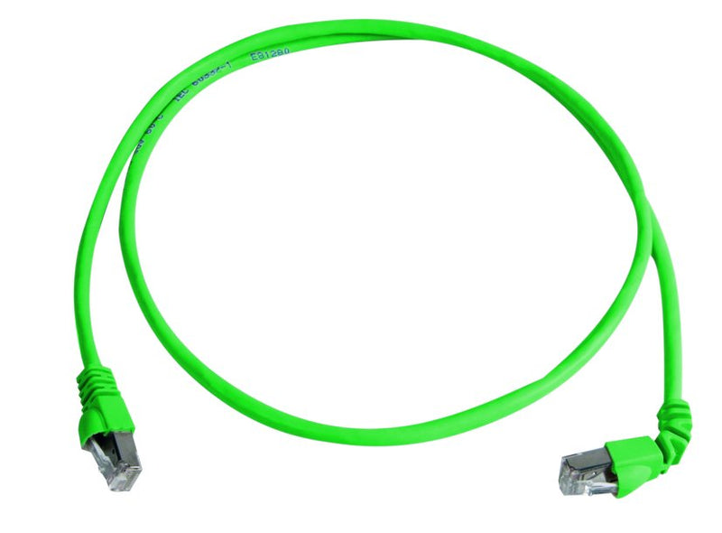 Telegärtner 100008012 Network Cable Green 0,5M CAT.6A S/FTP (s-STP)