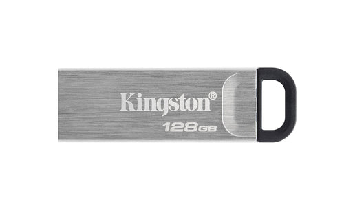 Kingston USB Flash Drive 128GB Datatraveler Kyson Dtkn/128GB USB 3.2 GEN1 Plat — image 1