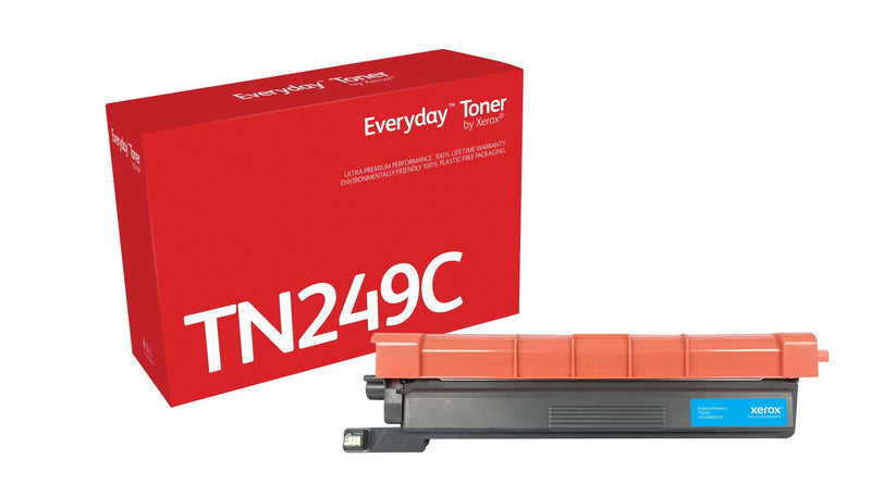 Everyday Cyan Toner Replaces Supl Brother TN-249C High Capacity