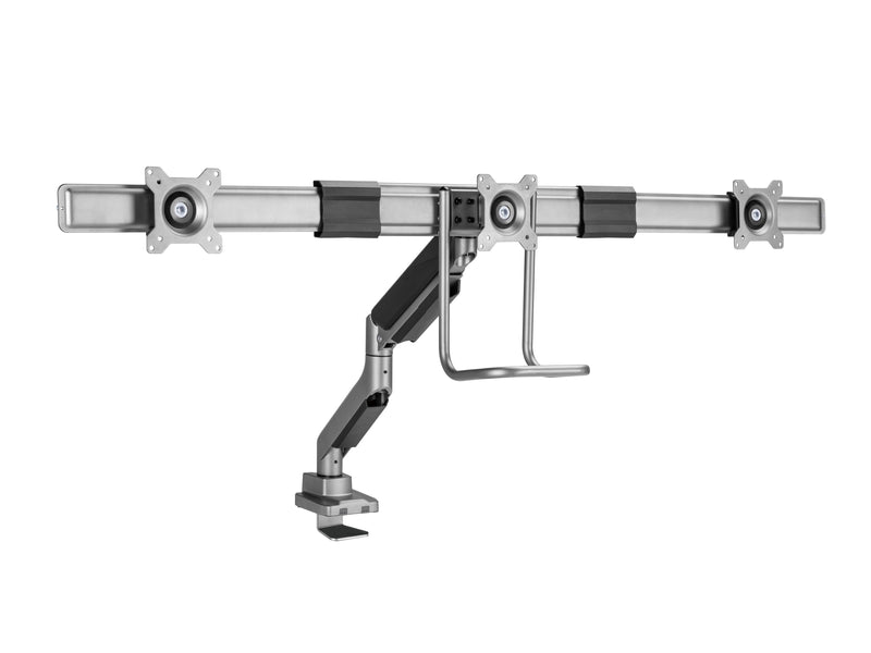 Equip Desk Mount 650162 3 Monitores 17-32 Max. 6KG Screen Max.VESA 100X100 Resorte Gas Handle Agarre