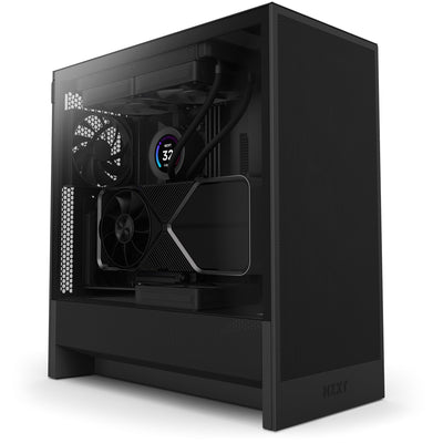 Nzxt PC Case H5 Flow 2024 Glass Tempered CC-H52FB-01 Black — image 1