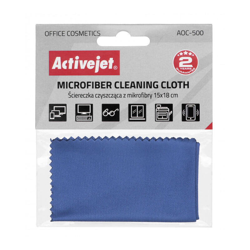 Activejet Cloth Cleaning Microfibra 15X18 Cm AOC-500