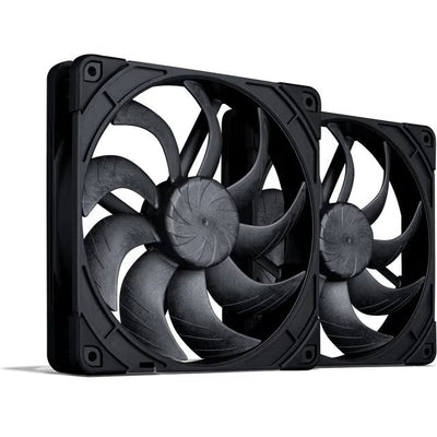 Noctua Fan Box NF-A14X25 G2 PWM SX2-PP Chromax.black, Black Connection Pwm, 2 Fans 140MM NF-A14X25 G2 PWM SX2- — image 1