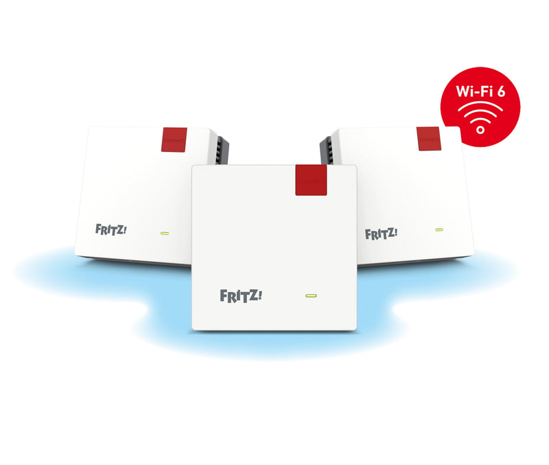 Mesh Set 1600 Double Band (2,4GHZ 5GHZ) Wi-Fi 6 (802.11AX) Red White 1 Internal