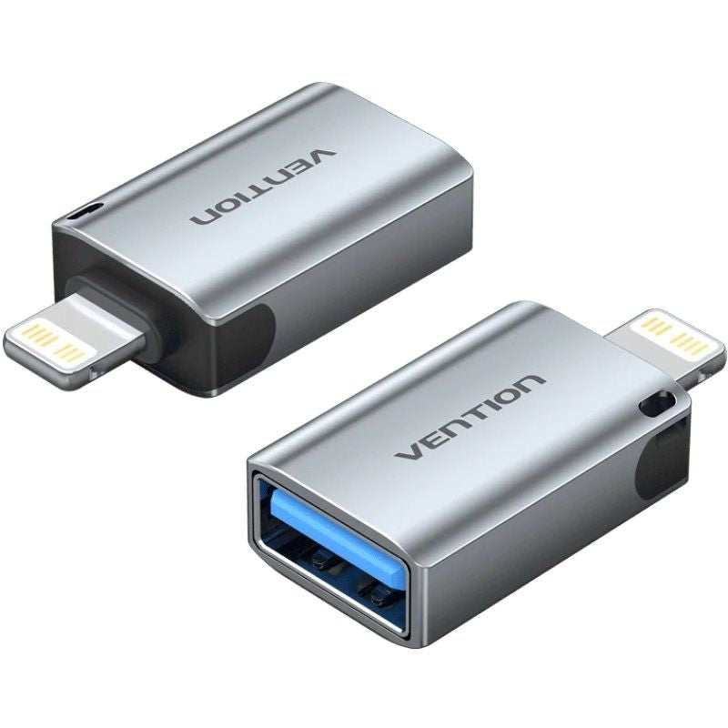 Vention Adapter Otg USB CUCH0 USB Female Lightning Male Blue